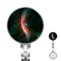   Space Galaxy Stainless Steel Nurses Watch by IIPhotographyAndDesigns