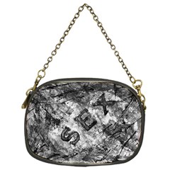 Sex Painting Word Letters Chain Purse (one Side) by Dutashop