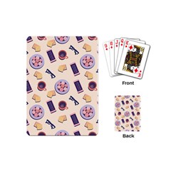 Breakfast Love Breakfast Love Playing Cards Single Design (mini) by designsbymallika