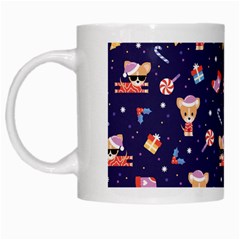 Cat Astro Love White Mugs by designsbymallika