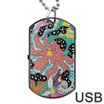 Supersonic Spaceopus Dog Tag USB Flash (One Side) Front