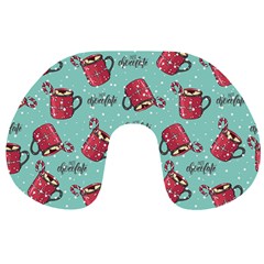 Hot Chocolate Hot Chocolate Travel Neck Pillow by designsbymallika