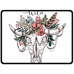 Wild Double Sided Fleece Blanket (large) 