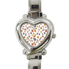 Muffins Love Muffins Love Heart Italian Charm Watch by designsbymallika