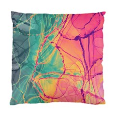 Alcohol Ink Standard Cushion Case (two Sides) by Dazzleway