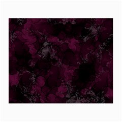 Purple Alcohol Ink Small Glasses Cloth (2 Sides) by Dazzleway