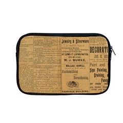 Antique Newspaper 1888 Apple Macbook Pro 13  Zipper Case by ArtsyWishy