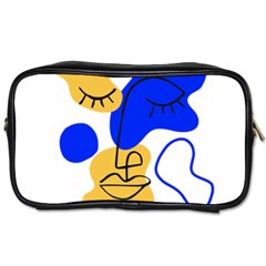 Evening Mood Face Drawing Toiletries Bag (one Side)