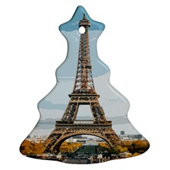 The Eiffel Tower  Ornament (christmas Tree)  by ArtsyWishy