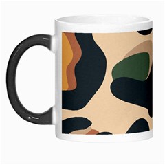 Exotic Leopard Skin Design Morph Mugs by ArtsyWishy