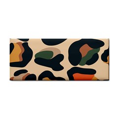 Exotic Leopard Skin Design Hand Towel by ArtsyWishy