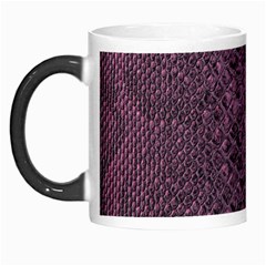 Purple Leather Snakeskin Design Morph Mugs by ArtsyWishy