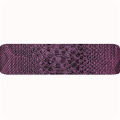 Purple Leather Snakeskin Design Large Bar Mats by ArtsyWishy