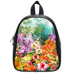 Forest Flowers  School Bag (small) by ArtsyWishy