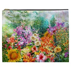 Forest Flowers  Cosmetic Bag (xxxl) by ArtsyWishy