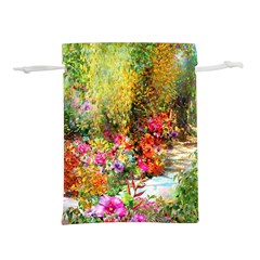 Forest Flowers  Lightweight Drawstring Pouch (m) by ArtsyWishy