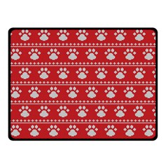 Paws Love Dogs Paws Love Dogs Double Sided Fleece Blanket (Small) 