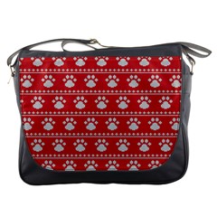 Paws Love Dogs Paws Love Dogs Messenger Bag by designsbymallika