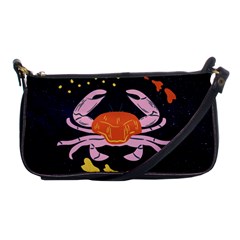 Zodiac Cancer Horoscope Astrology Symbol Shoulder Clutch Bag
