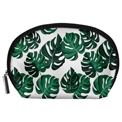 Illustrations Monstera Leafes Accessory Pouch (large) by Alisyart