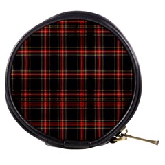 Stewart Black Tartan Mini Makeup Bag