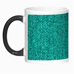 Green Denim Morph Mug by ArtsyWishy