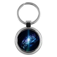 The Galaxy Key Chain (round) by ArtsyWishy