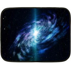 The Galaxy Fleece Blanket (mini) by ArtsyWishy