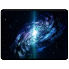 The Galaxy Double Sided Fleece Blanket (large)  by ArtsyWishy