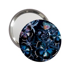 Beautiful Blue Butterflies  2 25  Handbag Mirrors by ArtsyWishy