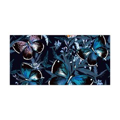 Beautiful Blue Butterflies  Yoga Headband by ArtsyWishy