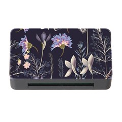 Butterflies and Flowers Painting Memory Card Reader with CF