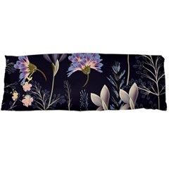 Butterflies And Flowers Painting Body Pillow Case Dakimakura (two Sides) by ArtsyWishy