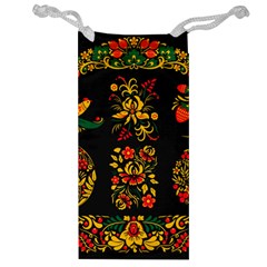 Russian Khokhloma Jewelry Bag by goljakoff