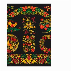 Russian Khokhloma Large Garden Flag (two Sides) by goljakoff