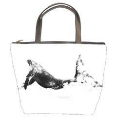 Blue Whale Dream Bucket Bag by goljakoff