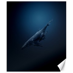 Whales Family Canvas 20  X 24  by goljakoff