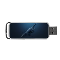 Whales Family Portable Usb Flash (one Side) by goljakoff