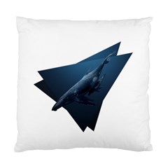 Blue Whales Standard Cushion Case (two Sides) by goljakoff