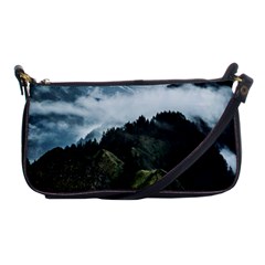 Mountain Landscape Shoulder Clutch Bag by goljakoff