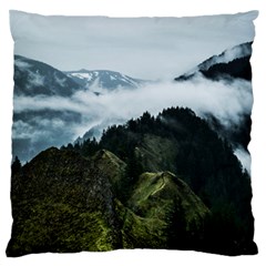Mountain Landscape Large Flano Cushion Case (two Sides) by goljakoff