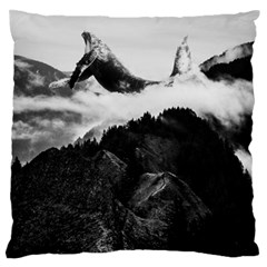 Whale In Clouds Standard Flano Cushion Case (two Sides)