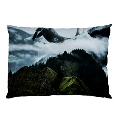 Blue Whales Dream Pillow Case (two Sides) by goljakoff