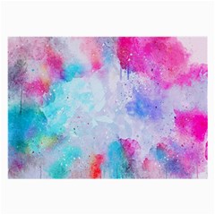 Rainbow Paint Large Glasses Cloth (2 Sides) by goljakoff