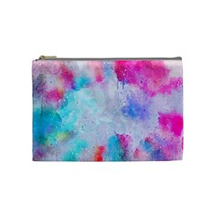 Rainbow Paint Cosmetic Bag (medium) by goljakoff