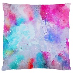 Rainbow Paint Standard Flano Cushion Case (two Sides) by goljakoff