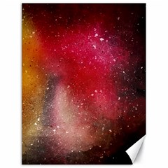 Red Galaxy Paint Canvas 18  X 24  by goljakoff