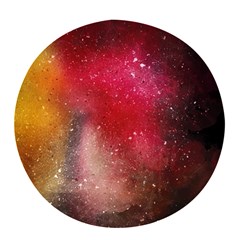 Red Galaxy Paint Pop Socket by goljakoff