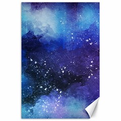 Blue Space Paint Canvas 24  X 36  by goljakoff