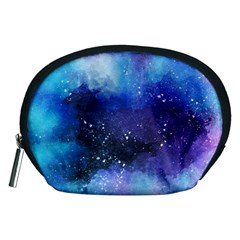 Blue Space Paint Accessory Pouch (medium) by goljakoff